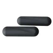 RING pilates fitnes bucice -silikon 1x1 kg black RX LKW-684-1 kg
